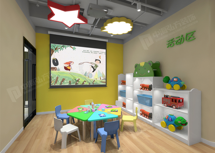 幼儿园设计装修要站在孩子的眼光看环境(图3)